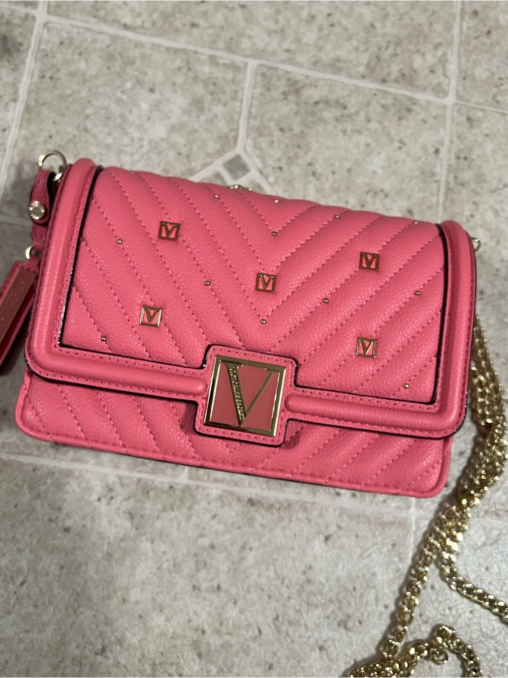 Victoria Secret Quilted Crossbody Bag